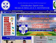 Tablet Screenshot of iraklis-hellas.de